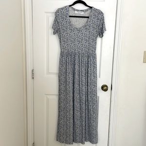 Sonnet James Liberty London Maxi Jersey Dress Size Small